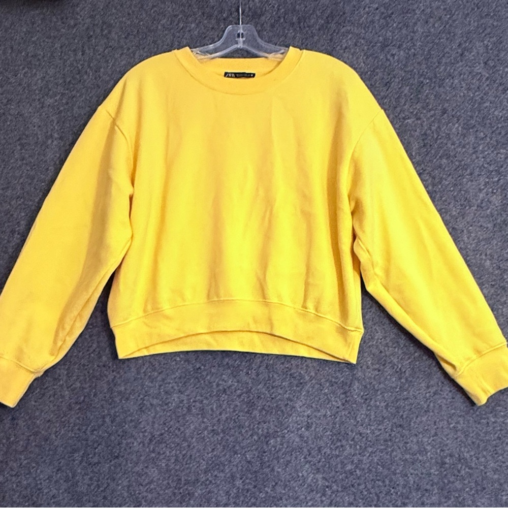 Zara Yellow Women's Sweater